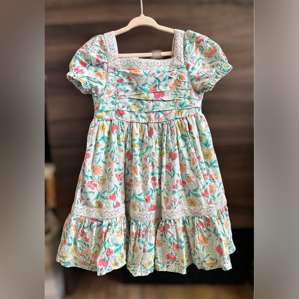 Etta Vee Gril's Floral Dress-Size 5